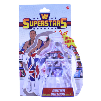 WWE Superstars British Bulldog Leerverpackung Mattel | Hoppla-Stuff